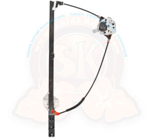 Fensterhebermechanismus, manuell für geclippte Fensterkurbel, links, T4 2/1995-6/2003