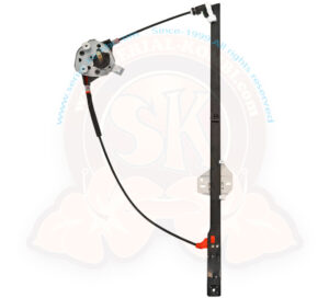 Fensterhebermechanismus, manuell für geclippte Fensterkurbel, rechts, T4 2/1995-6/2003