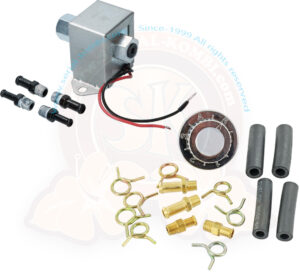 Pompe à essence électrique + régulateur de pression + kit de fixation et raccordement