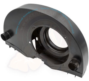 EMPI Super Shroud-Motorturbine mit Heizung für versetzten Kühler. Erhöht den Luftdurchsatz zu den Zylindern und zum Ölkühler, schwarz, 1200ccm-1600ccm 8/1959-