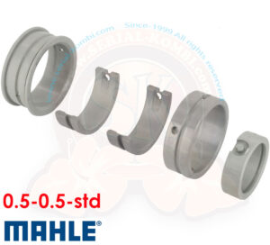 Kurbelwellen Lagersatz, 0.5/0.5/std (22mm), 1600ccm CT, 5/1979-12/1982