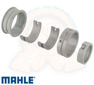 Main bearings set, 1mm case, 0.25 crank, 21mm thrust 1600cc, 8/1967-7/1979