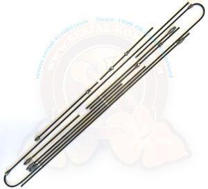 Bremsleitung Metall, Käfer 1302 / 1303 -7/1973 mit Trommelbremsen vorne, Zweikreisbremse, Komplettkit