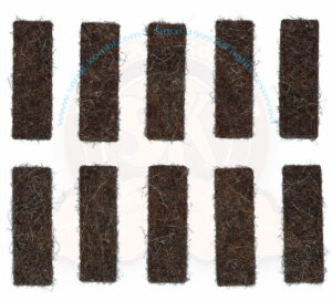 Unterlage für Benzintank, Faserstoff, 10 Stück, 8/1967-7/1979