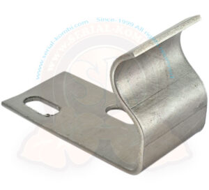 Gancio inferiore di fissaggio del tetto apribile, 6x3x4 cm, acciaio inossidabile spessore 2mm Westfalia 8/1969-7/1973