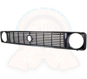 Rejilla delantera del radiador (2 faros) para emblema 95mm 5/1979-7/1987