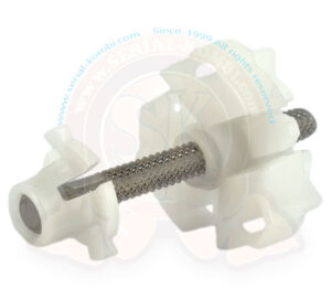 Einstellschraube Fernscheinwerfer Rechteck, unten außen, 5/1979-7/1992