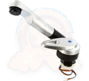 Robinet d'eau froide Ceramique mono, noir/chrome mat