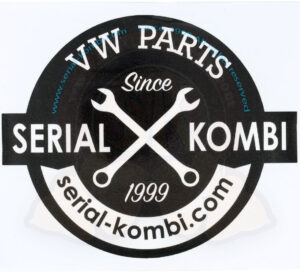 Aufkleber, SERIAL-Kombi VW parts, EBI11 Rennwagen Edition, 150x120mm