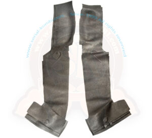 Abdeckung um Radhaus / Mitteldurchgang, Kunststoff schwarz, 8/1967-7/1976