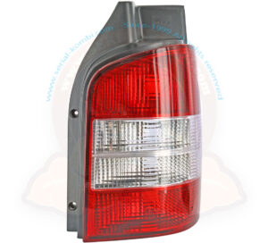 Heckleuchte rechts Blinker weiß, T5 4/2003-12/2010 mit Heckklappe