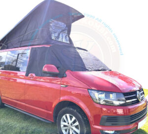 Abdeckung zur Verdunkelung der Windschutzscheibe und Türfenster, mit Stausack, T6 9/2015-12/2024