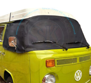 Abdeckung zur Verdunkelung der Windschutzscheibe und Türfenster, mit Stausack, 8/1967-7/1979