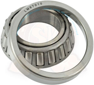 Wheel bearing, front inner, 8/1967-7/1979