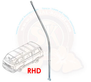 Gearstick for 4- speed gearbox, 5/1979-7/1992 right-hand drive (RHD)