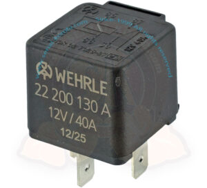 Relais de phare 12 Volts 40A T5 / T6
