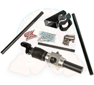 Kit completo modifica sterzo a cremagliera per Coccinelle, Karmann Ghia, Tipo 3, Pescaccia