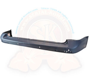 Paraurti posteriore con fori per sensori parcheggio T5 6/2012-8/2015, T6 con doppia porta posteriore, in primer da verniciare
