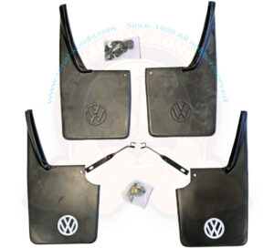 Kit, 2 front and 2 rear mud flap 5/1979-7/1992