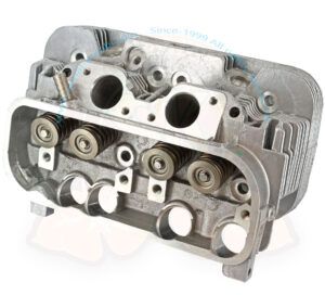 Testata completa, valvole aspirazione 39.3mm, valvole scarico 33mm, 1800cc 8/1973-7/1975 con fori per EGR se necessario