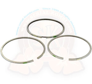Piston ring set for 1 piston, oversize, Ø 76.75mm, thickness 1.75 / 2 / 3mm, 1600cc Diesel/Turbo Diesel 1/1981-7/1992