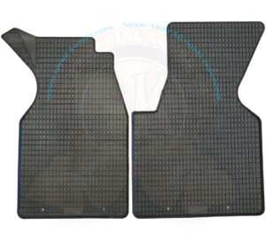 Tapis caoutchouc de protection de cabine avant noir, T4 9/1990-6/2003 (la paire)